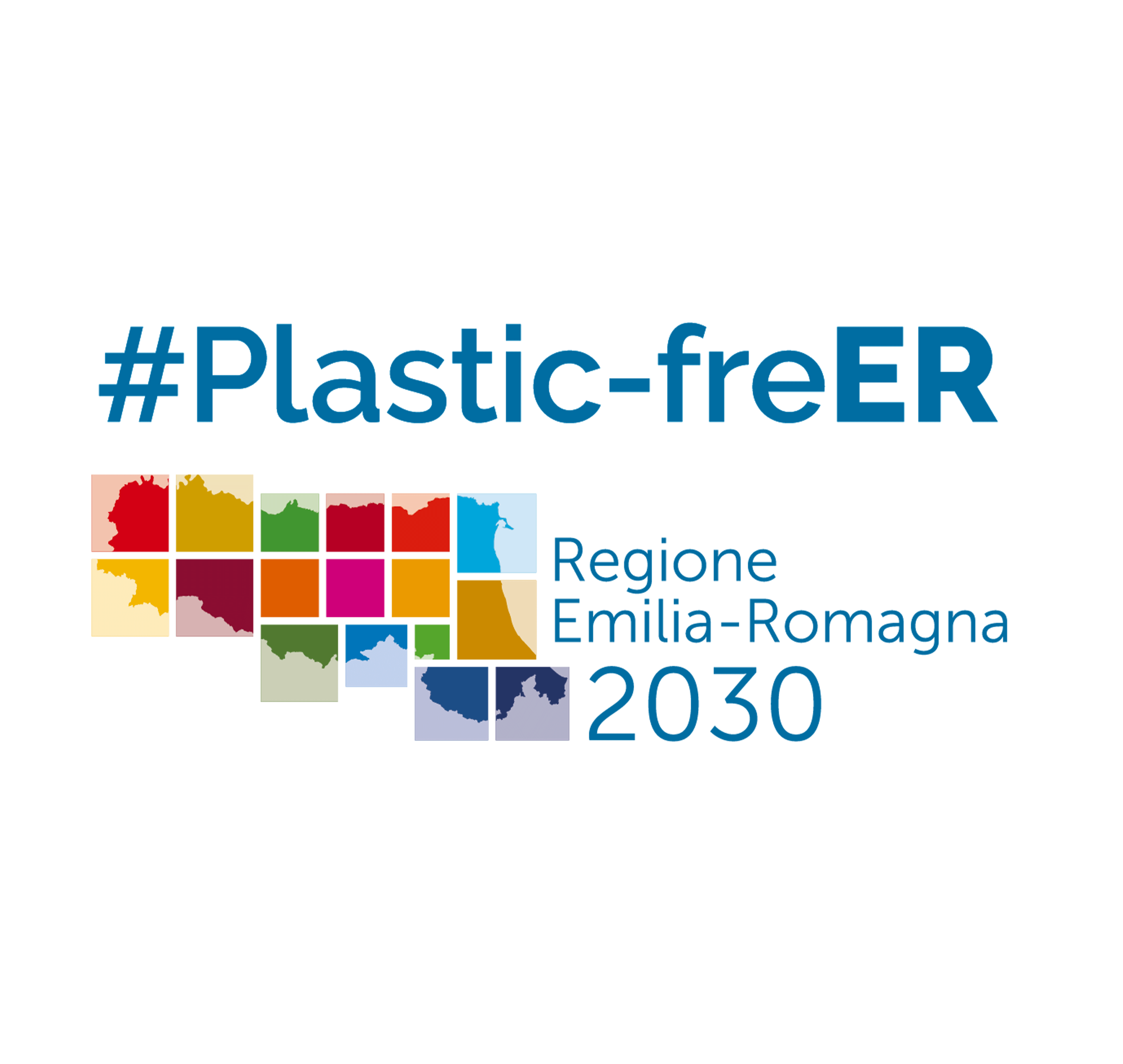 Logo Plastic-freer Regione Emilia Romagna 2030